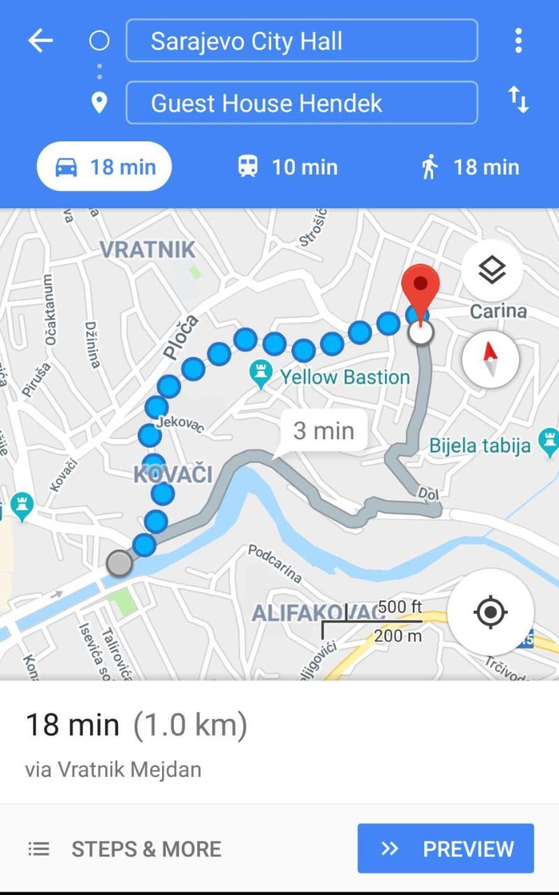 Guest House Hendek Сараево Экстерьер фото